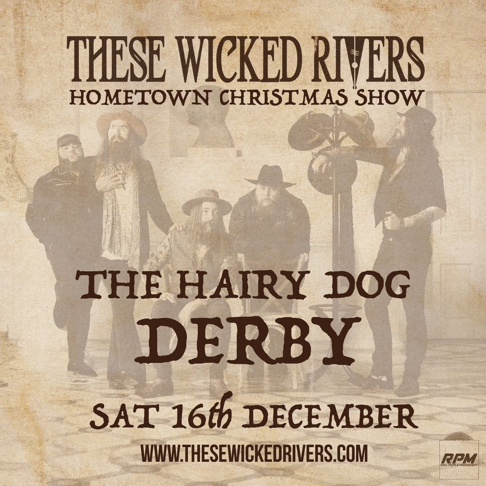 Image of The Hairy Dog Derby -  Big Xmas Gig - 16th December 