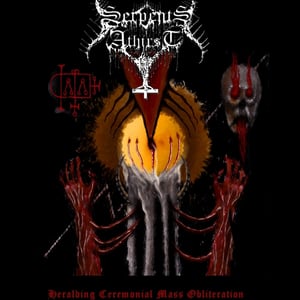 Image of SERPENT'S ATHIRST - HERALDING CEREMONIAL MASS OBLITERATION LONG SLEEVE(Pre-order only/Euro Sizes)