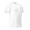 Jersey Crewneck T-Shirt Blue EMBROIDERED