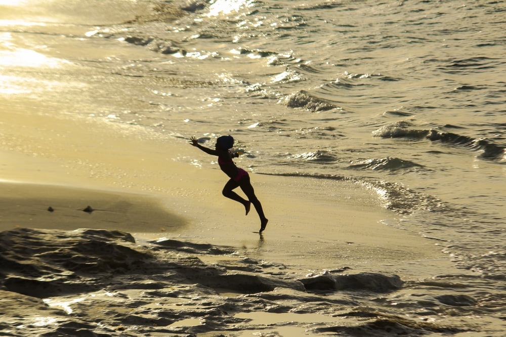 Image of The Girl Who Dances With The Sea