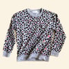 Sequin Animal Print Sweatshirt