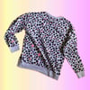 Sequin Animal Print Sweatshirt