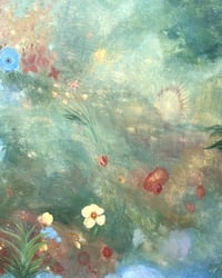 Image 4 of 'Blue Lotus' Giclée Print - Large 