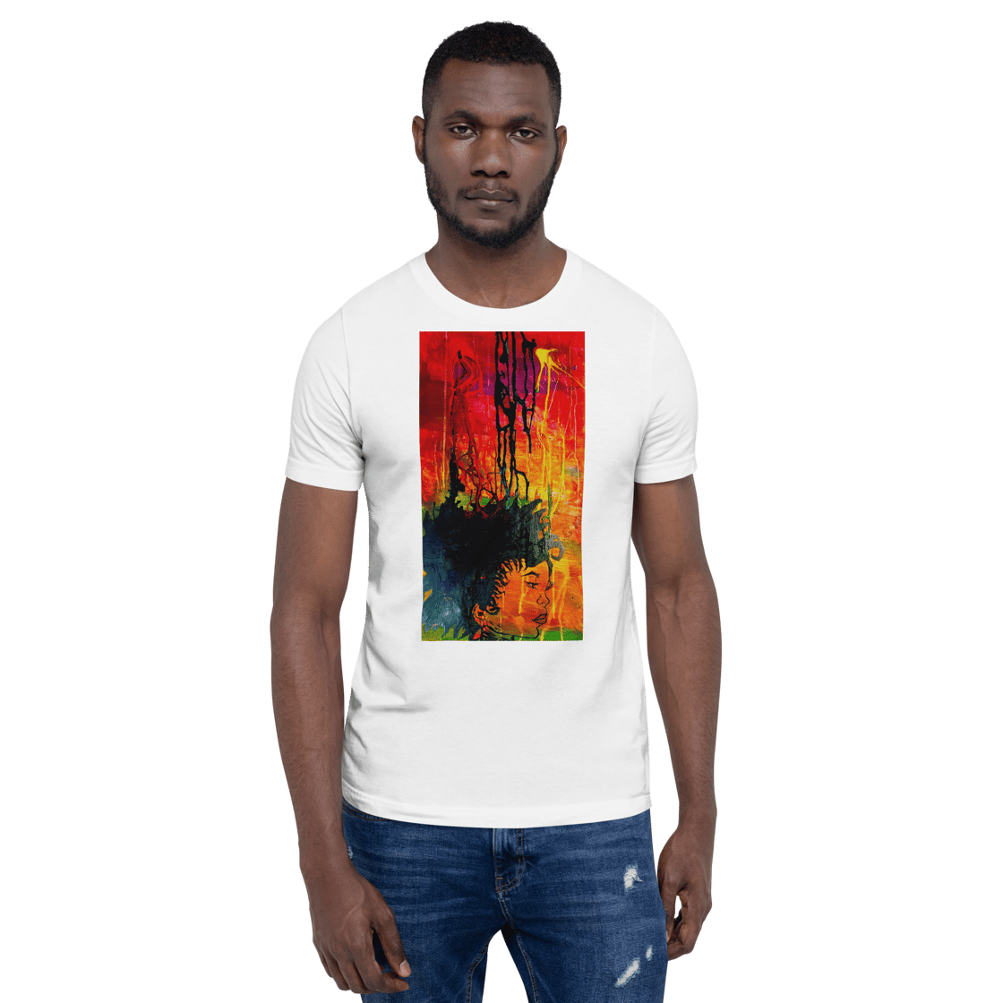 Image of Muse Trailed To Black T-Shirt