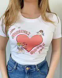 Image 1 of Obsessively adore you shirt