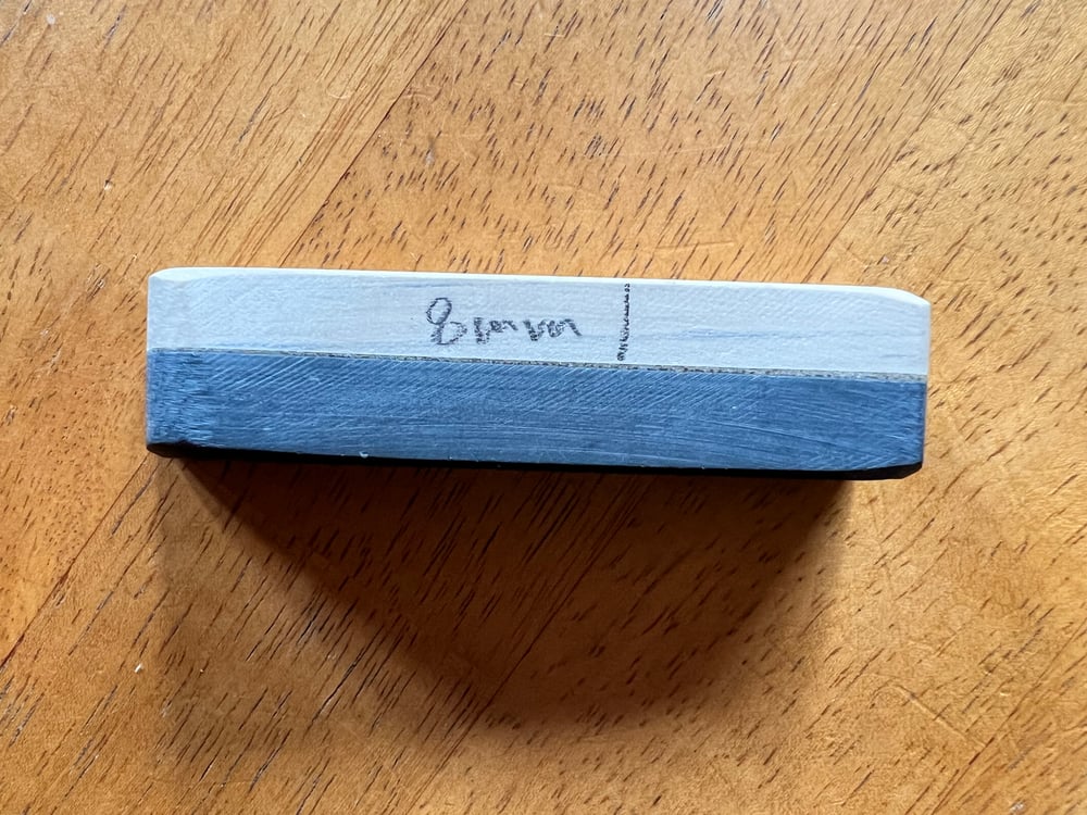 Image of Belgian Coticule sharpening stone Natural Hone 95 Grams