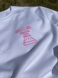 Pink Atlas Headline - Official Mantaraybryn Tee