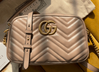 G Cross Body Bag - Beige 