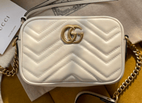 G Cross Body Bag - Cream 