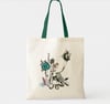 Tote Bag Featuring Artwork from The Lost Girls Book of Divination