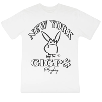 NYC PLAYBOY TEE (WHITE)