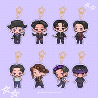 Image 1 of [PRE-ORDER] ATEEZ OUTLAW KEYCHAIN