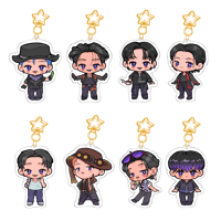 Image 2 of [PRE-ORDER] ATEEZ OUTLAW KEYCHAIN