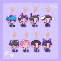 Image 1 of [PRE -ORDER] ATEEZ OUTLAW MINI KEYCHAIN