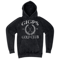 GIGP$ GOLF CLUB HOODIE (VINTAGE BLACK)