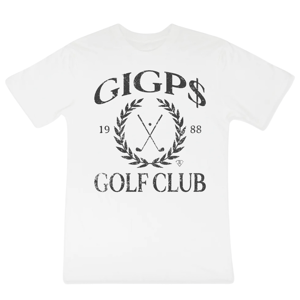 Image of GIGP$ GOLF CLUB TEE (VINTAGE WHITE)