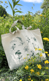 Ontario Wildflowers Tote Bag (Natural)