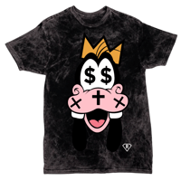 GIGP$ “DONT BE A GOOFY” COTTON TEE (VINTAGE BLACK)