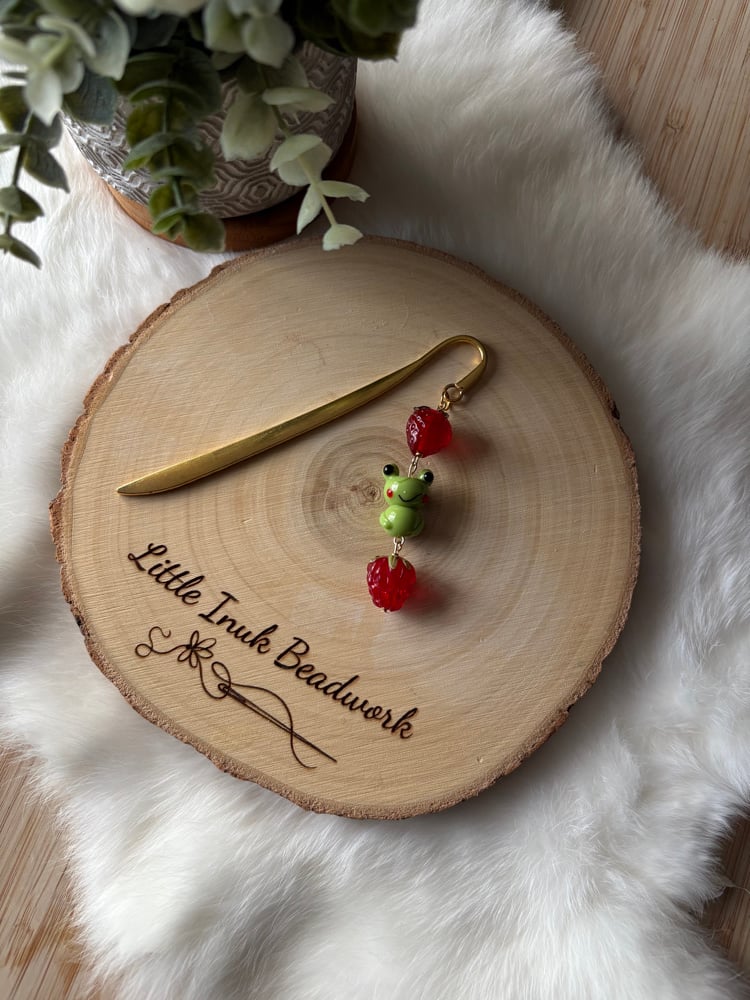 Image of Frog Garden Bookmark
