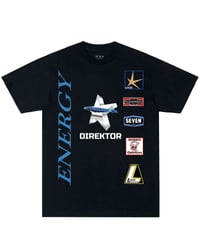 Image 2 of SPONSORED BY TEE (BLACK)