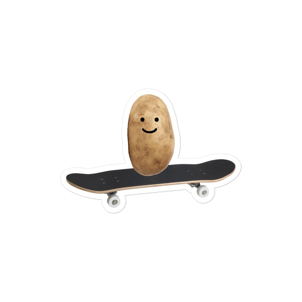 Image of Skate Potato Sticker
