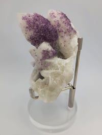 Image 9 of Candle Quartz with Fluorite Small Crystal Specimen - 3 Styles