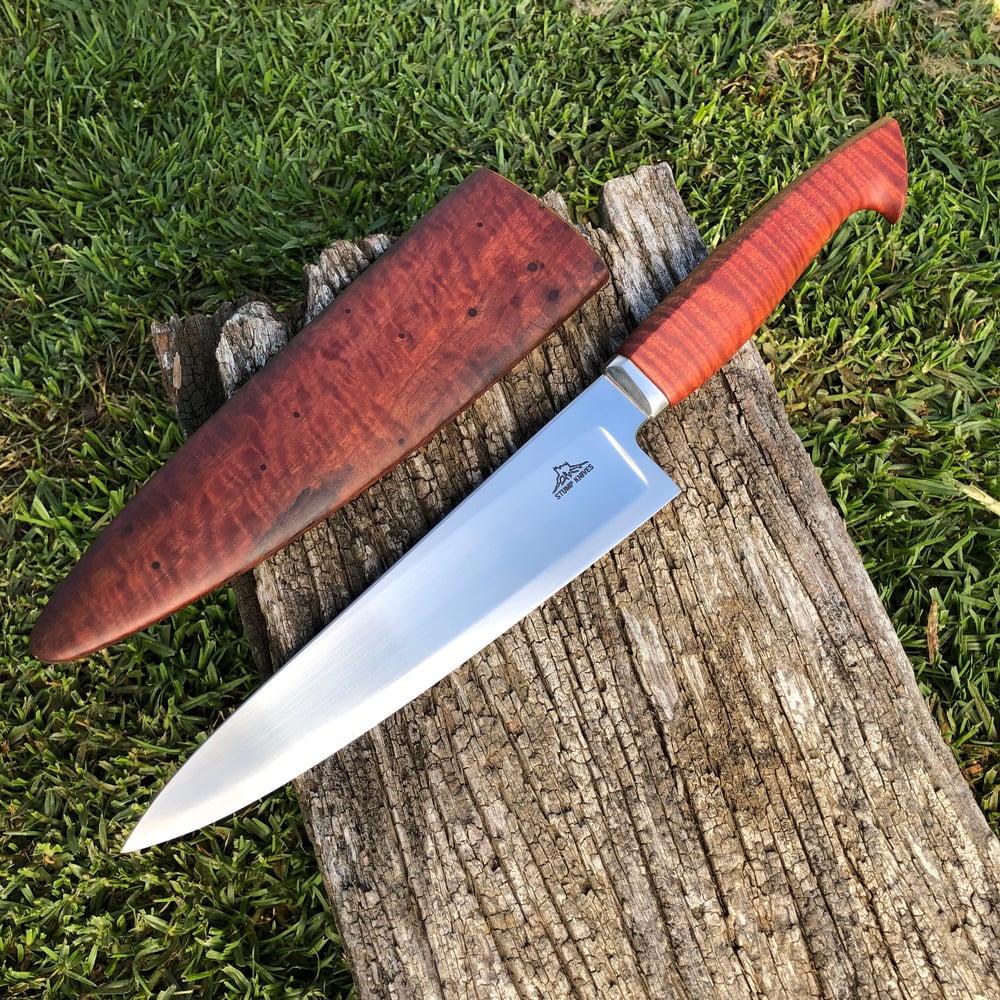 Image of 210mm Chef Cpm-154 Redgum