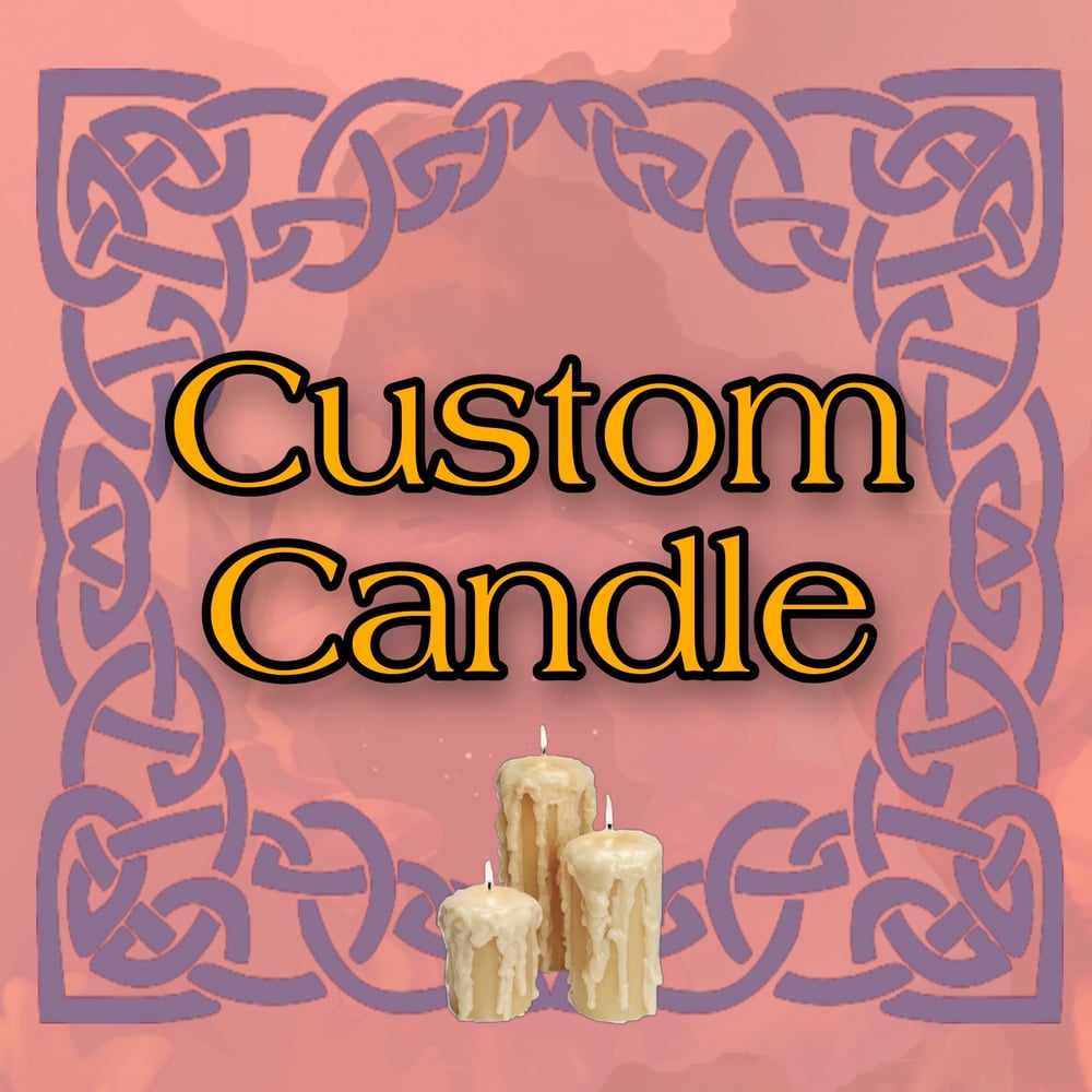 Image of Custom Candle (medium candles)