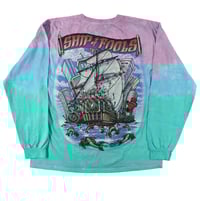 Image 2 of GRATEFUL DEAD SHIP OF FOOLS TIE DYE LONG SLEEVE SHIRT