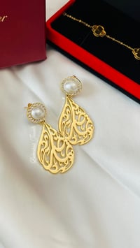 Custom Crystal Drop Earrings 