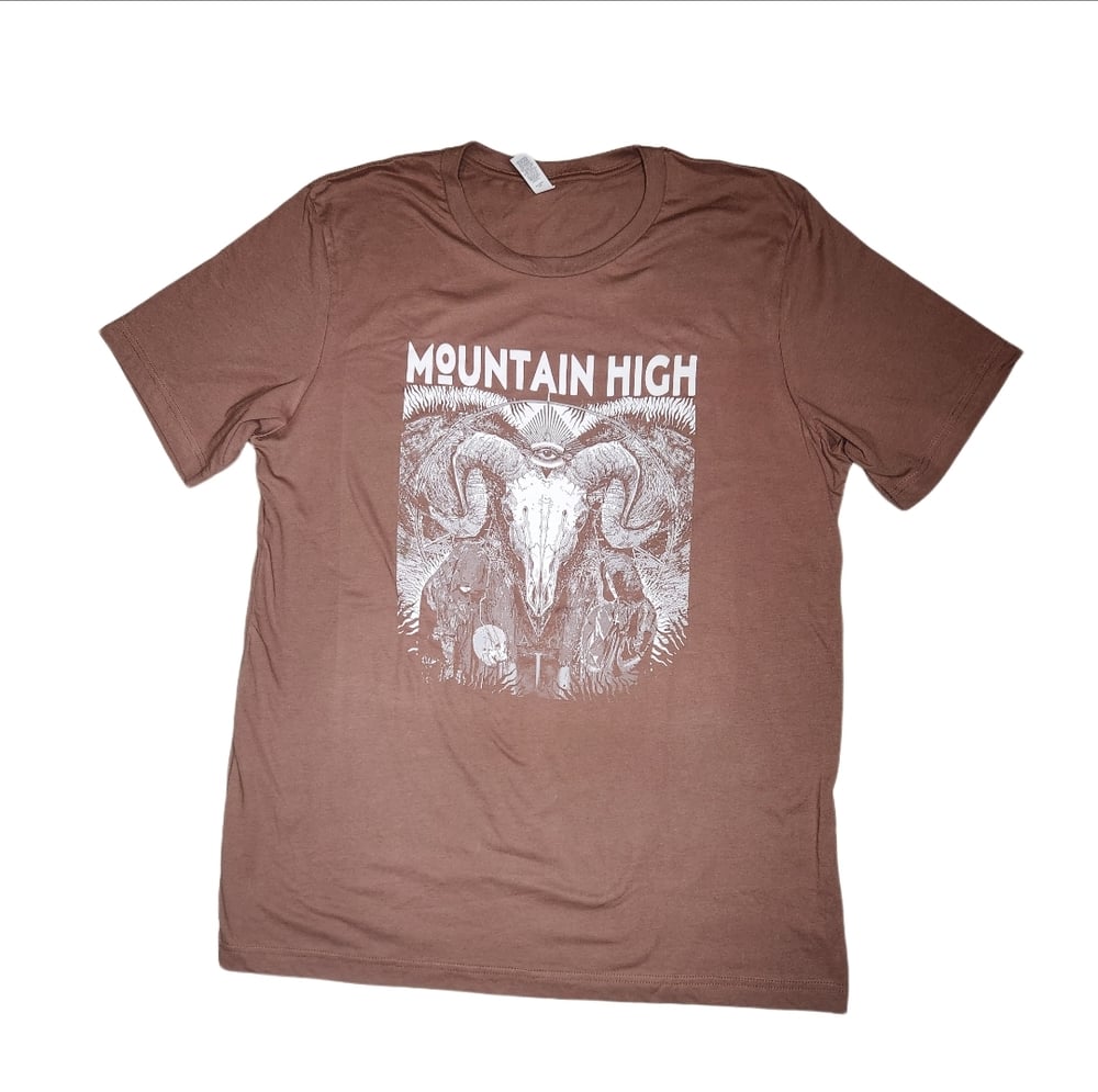 Image of MH SKULL HEAD WHITE/BURGUNDY