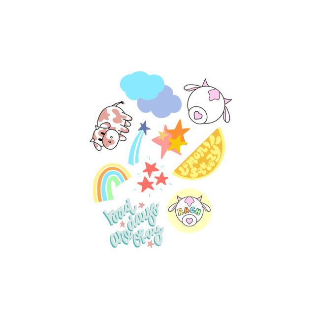 "RACH Basics" Sticker Sheet