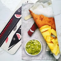 Image 2 of 'Chippy Tea' Tea Towel