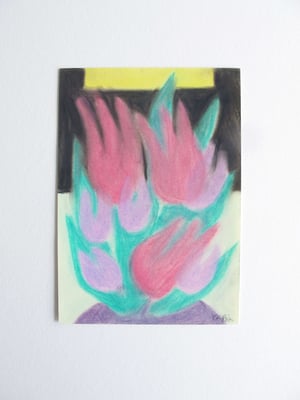 Violet Tulips 