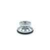 STETOS  45 RPM ADAPTER / CLAMP -  7" Single Puck (Stainless Steel)