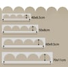 Scallop Edge Wall Stencil