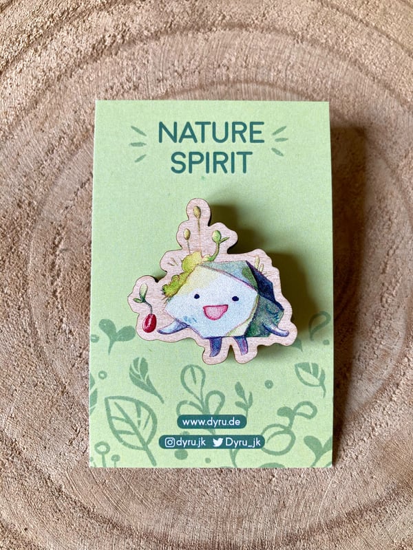 Image of Wood Pins - Nature Spirits