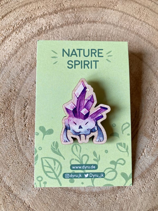 Image of Wood Pins - Nature Spirits