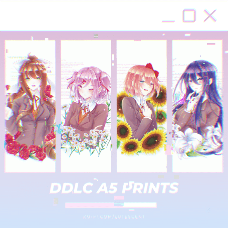 Image of DDLC Postcard Set