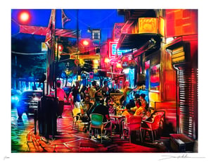 Image of 'Pompei Nights' - Limited edition print