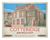 Cotteridge Birmingham vintage railways travel poster