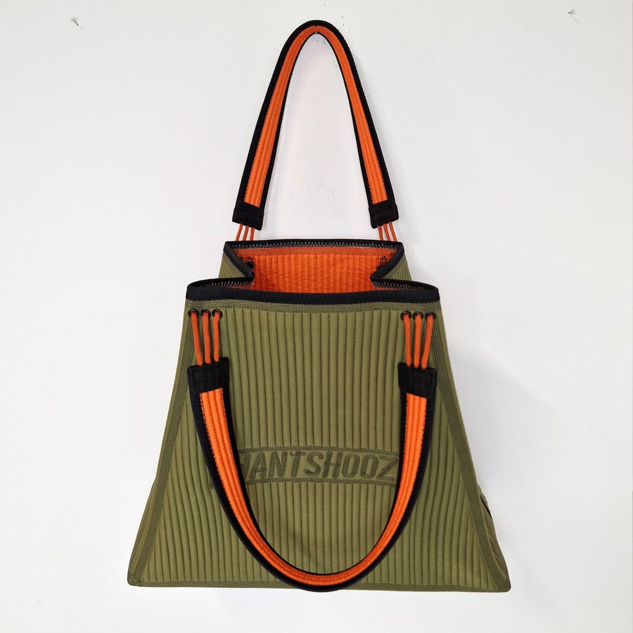 Image of Petit sac KABA Kaki orange