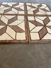 Image 2 of Lucky wood burned sign - Free Shipping!