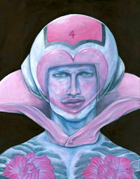 'Pink Ranger' Original Painting