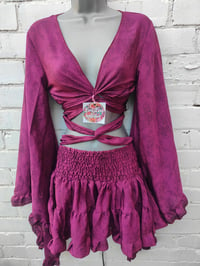 Image 2 of STEVIE CO ORD SET - PLUM PURPLE 