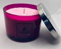Image 1 of woods, vanillas ans spice scents Limited Edition Coloured Candles 