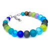 Colorful Hollows: One-of-a-Kind Necklace. Ready to Ship.