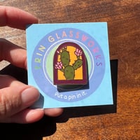 Image 5 of Cactus Arch Enamel Pin + Stickers