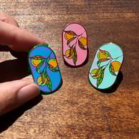 Image 4 of The Whole Pin Collection (8) + Bonus Exclusive Sticker