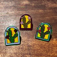 Image 5 of The Whole Pin Collection (8) + Bonus Exclusive Sticker